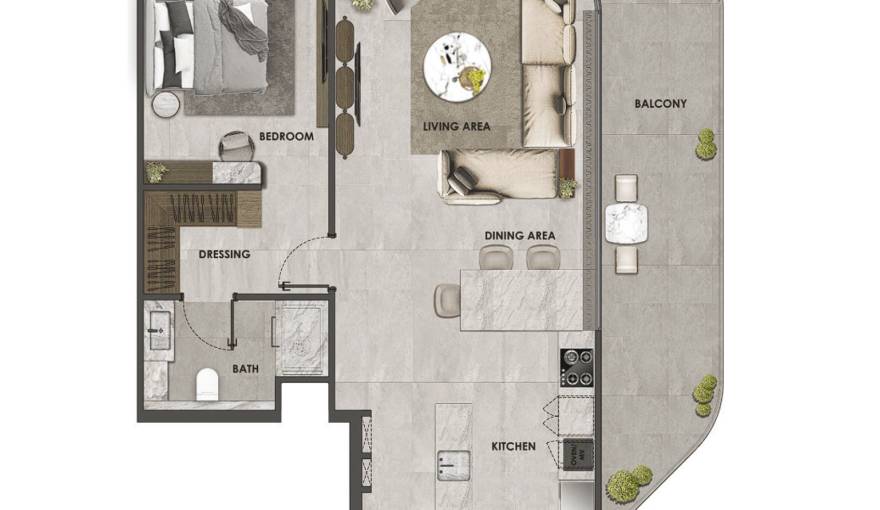 Plans Arya Residences