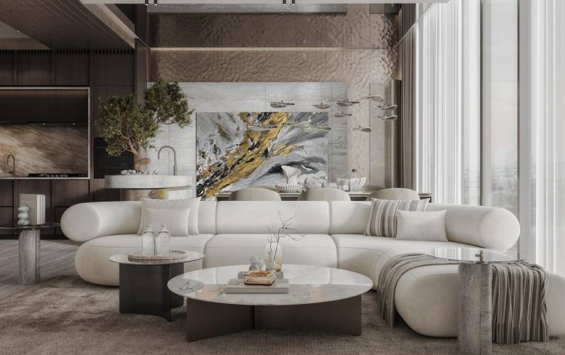 Interior design – Arya Residences
