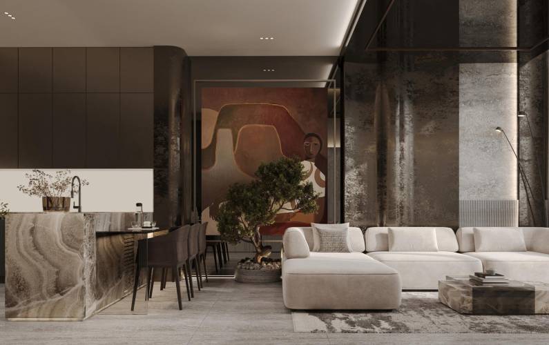 Interior design – Arya Residences