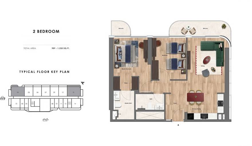 Plans Mövenpick Residences
