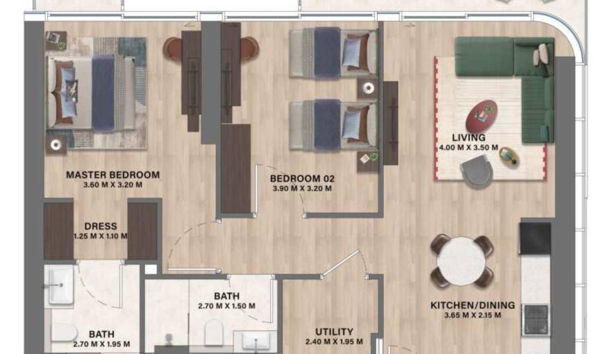 Plans Velos Residences