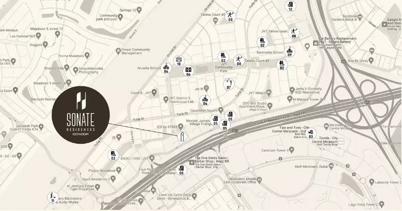 General plan – Sonate Residences#1