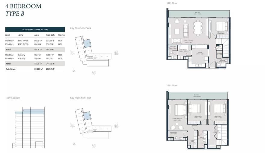 Plans Opula Residence