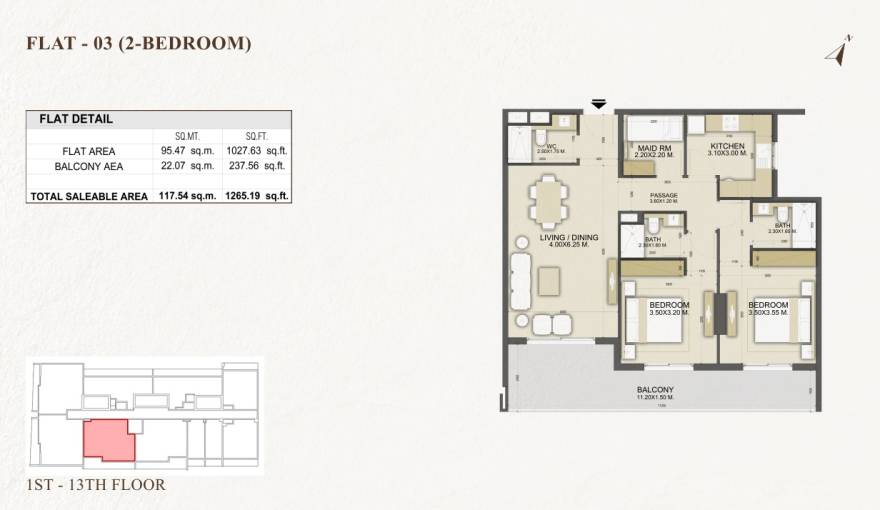Plans Dalmore Tower