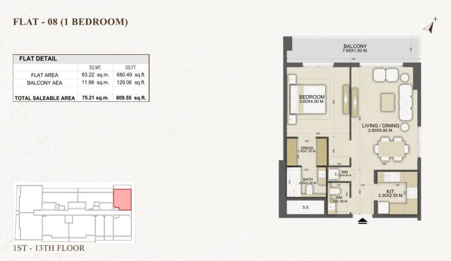 Plans Dalmore Tower