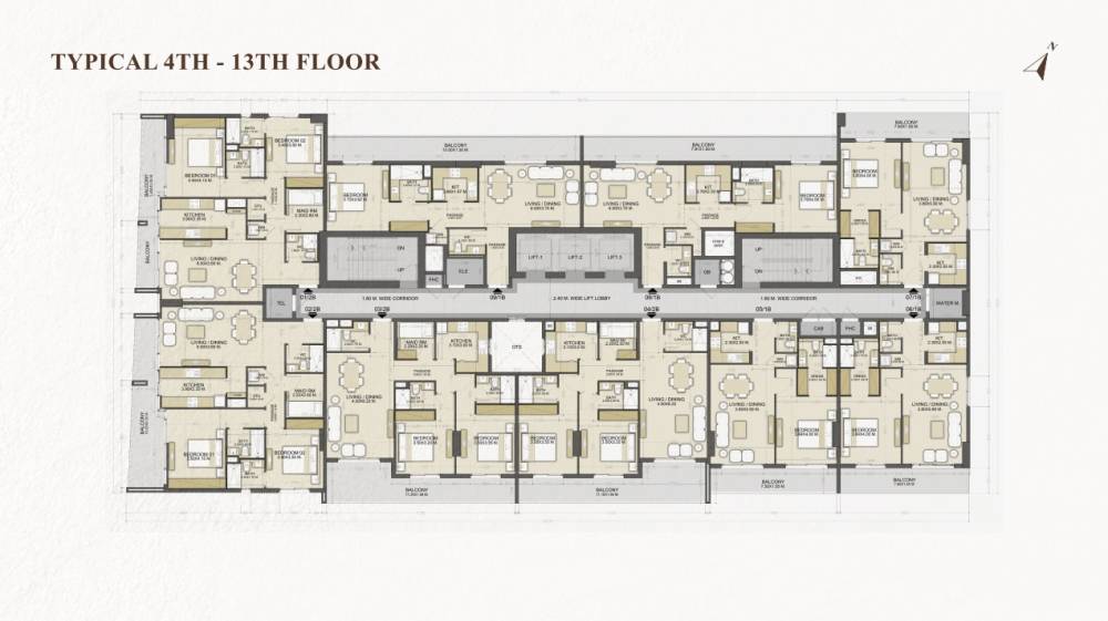 General plan – Dalmore Tower#3