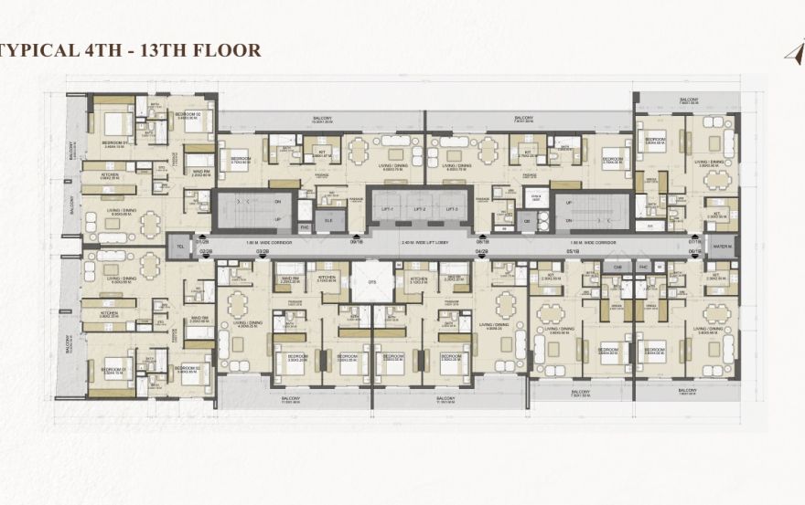 Site plan – Dalmore Tower