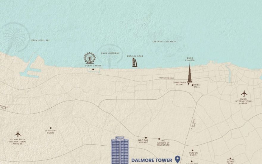 Site plan – Dalmore Tower