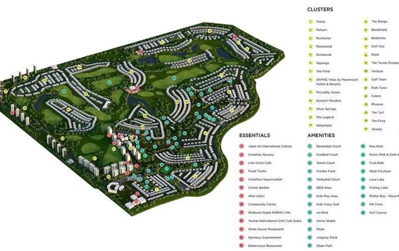 General plan – All Seasons Terrace Apartments #1