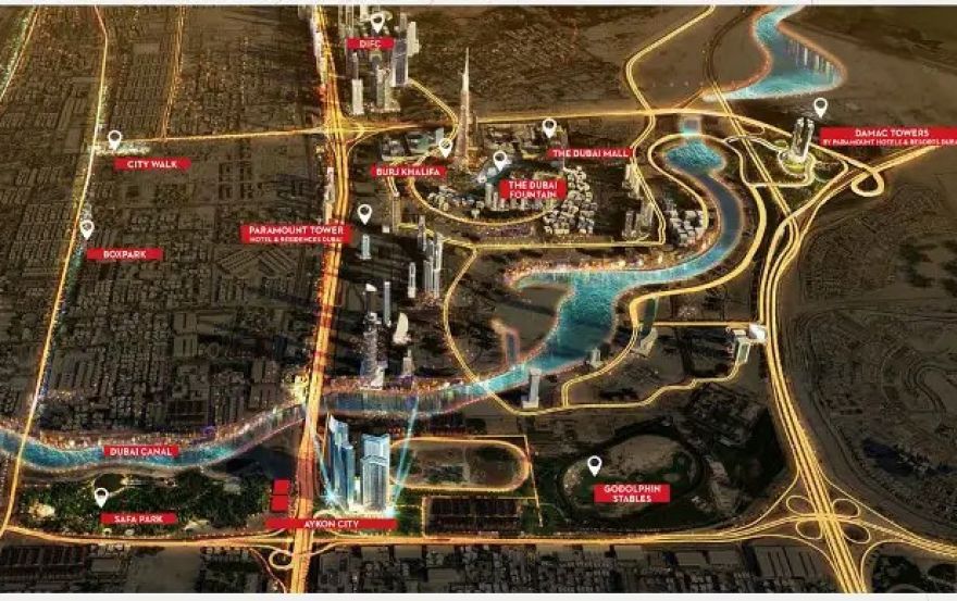 Site plan – Aykon City 3