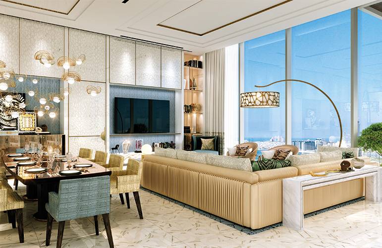Interior design – Cavalli Tower#1