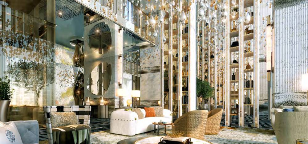 Interior design – Cavalli Casa Tower#3