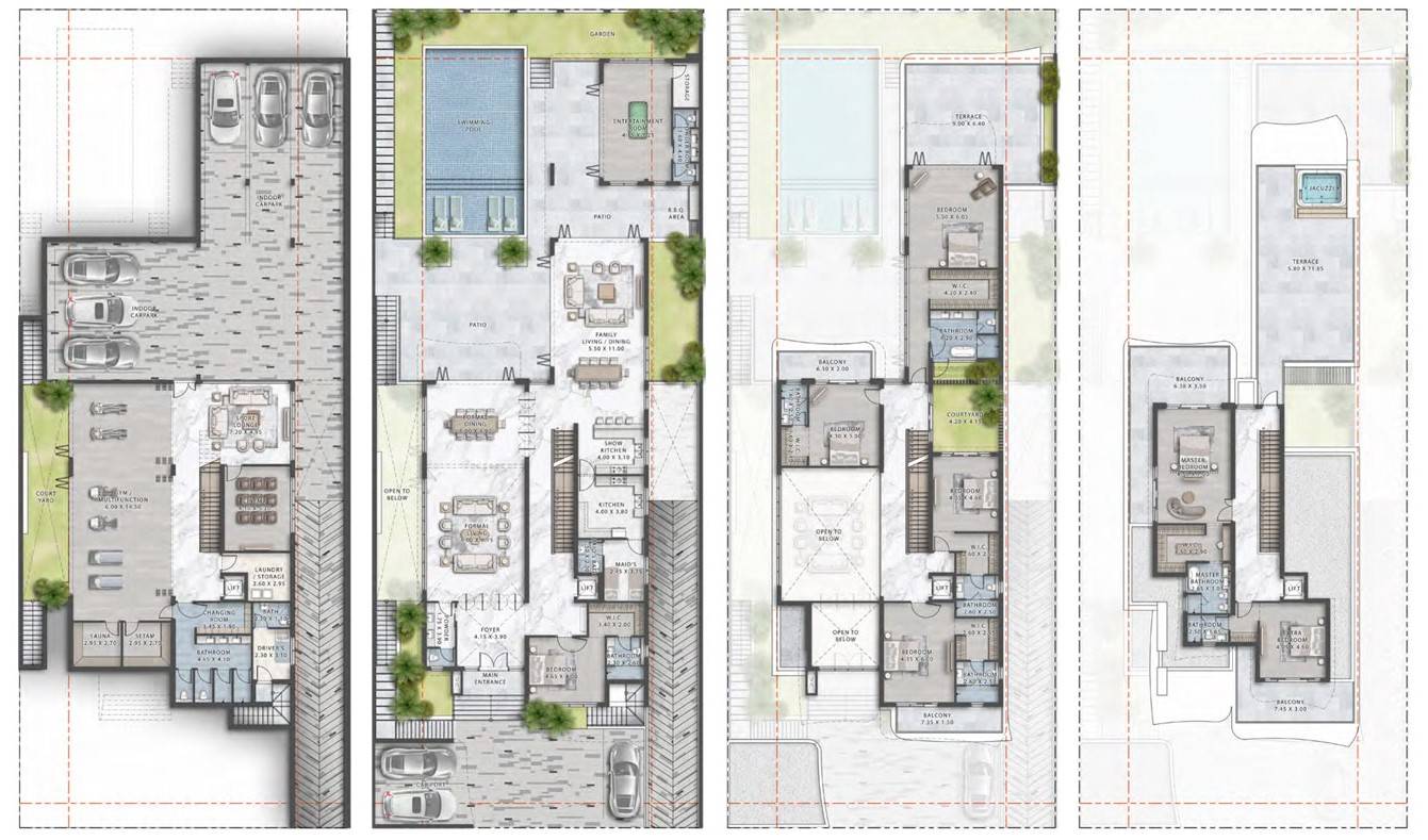 Plans Damac Gems Estates 1 #3