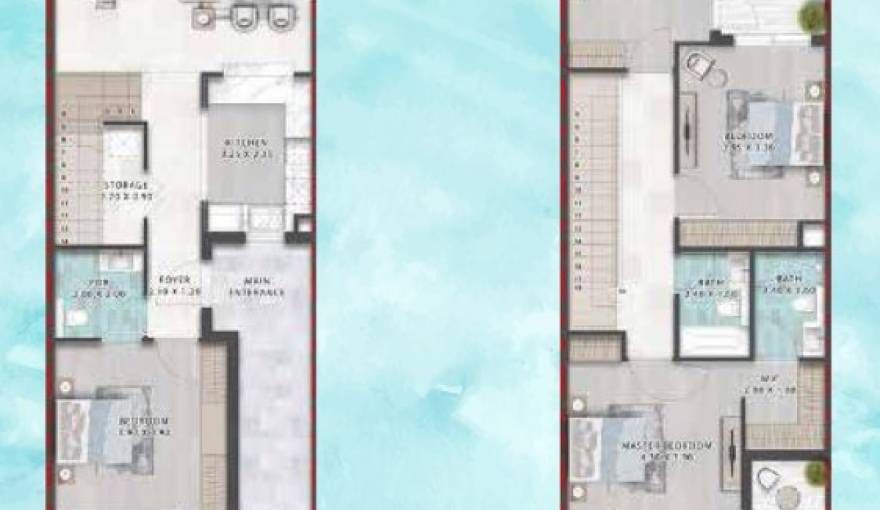 Plans Damac Green Vein
