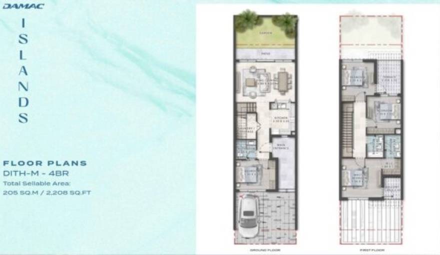 Plans Damac Islands Phase 2