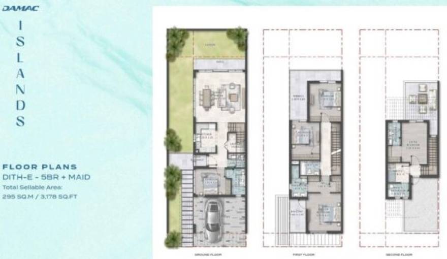 Plans Damac Islands Phase 2