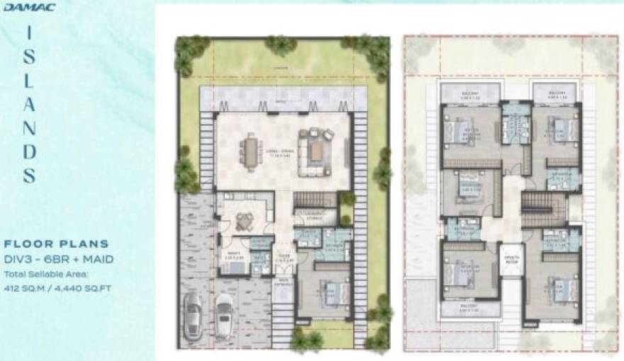 Plans Damac Islands Phase 2