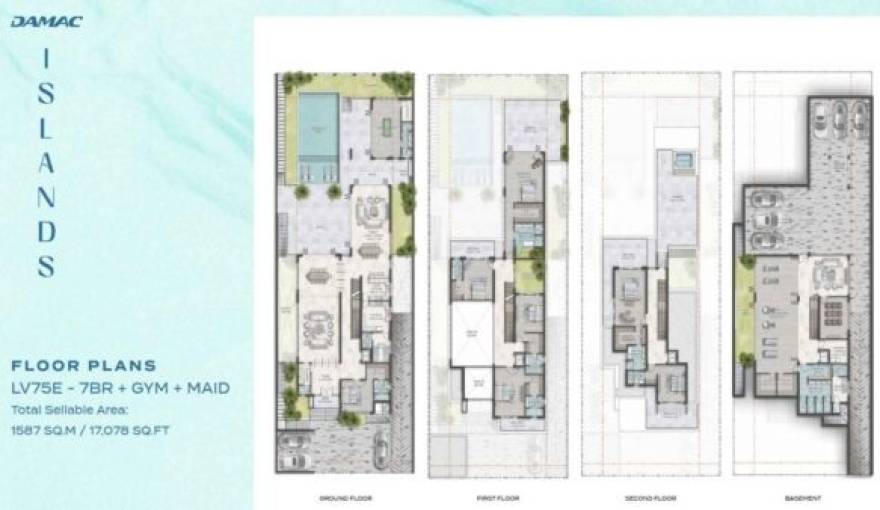 Plans Damac Islands Phase 2