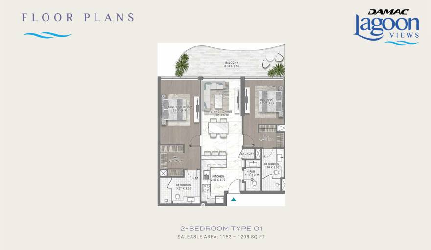 Plans Damac Lagoon Views 3