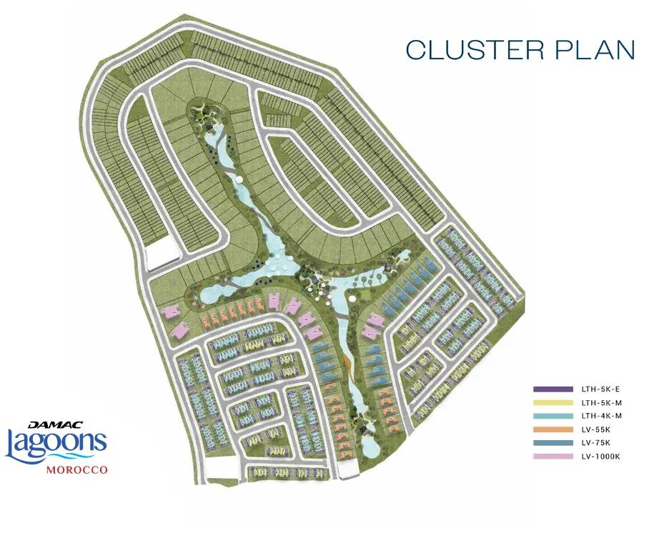 General plan – Damac Lagoons Morocco#1