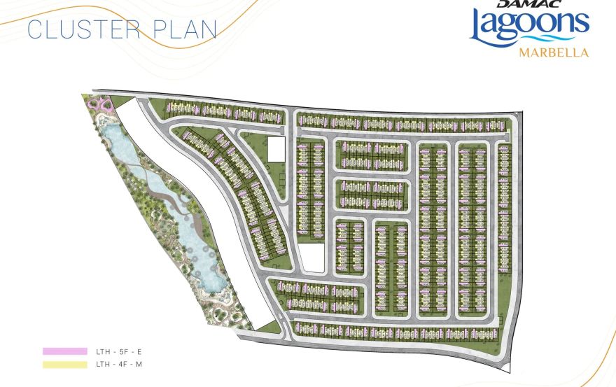 Site plan – Damac Marbella