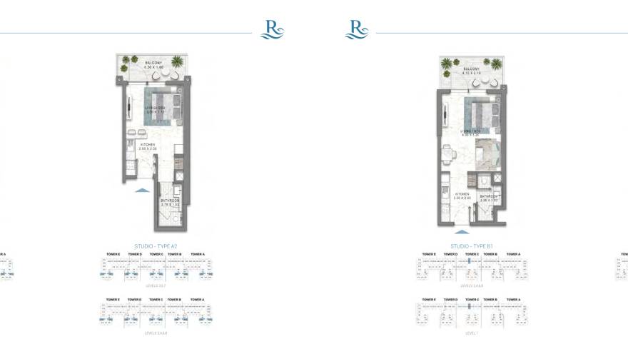 Plans Damac Riverside Views Azure 2