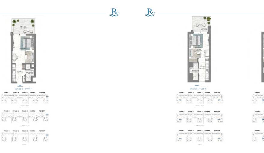 Plans Damac Riverside Views Azure 2