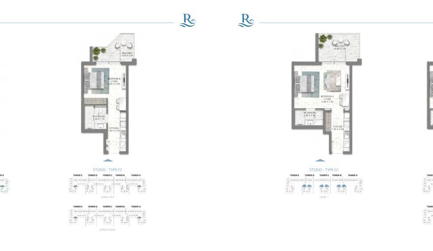 Plans Damac Riverside Views Azure 2