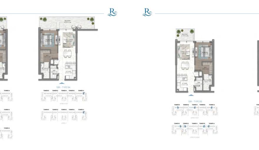 Plans Damac Riverside Views Azure 2