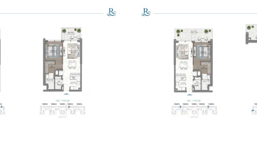 Plans Damac Riverside Views Azure 2