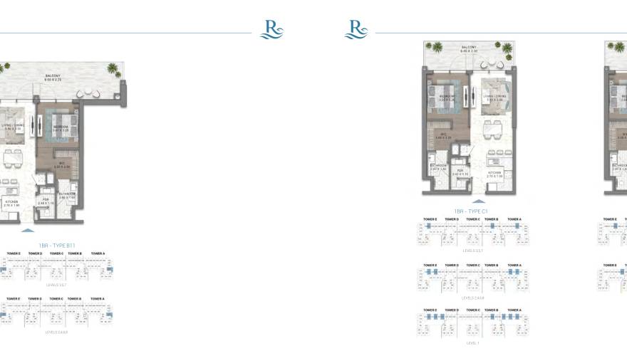 Plans Damac Riverside Views Azure 2