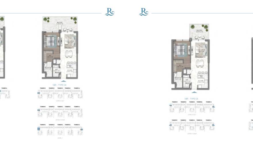 Plans Damac Riverside Views Azure 2