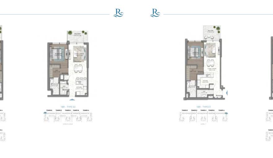 Plans Damac Riverside Views Azure 2