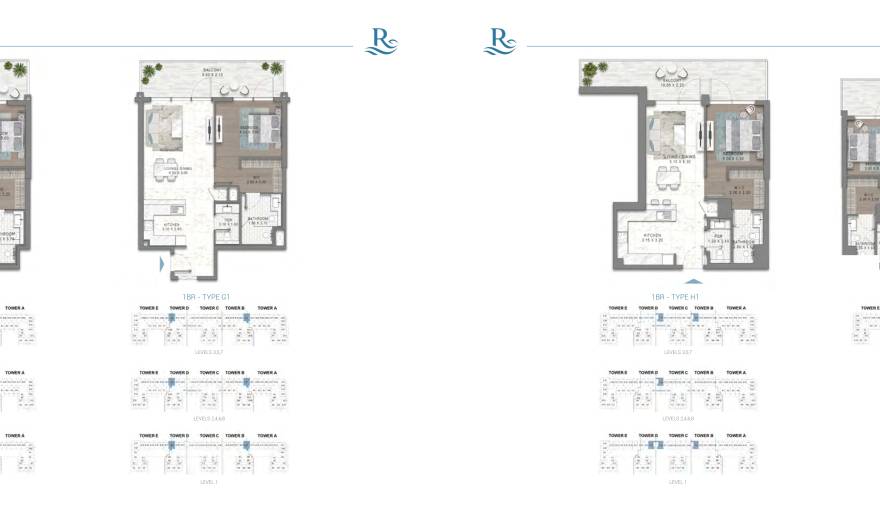 Plans Damac Riverside Views Azure 2