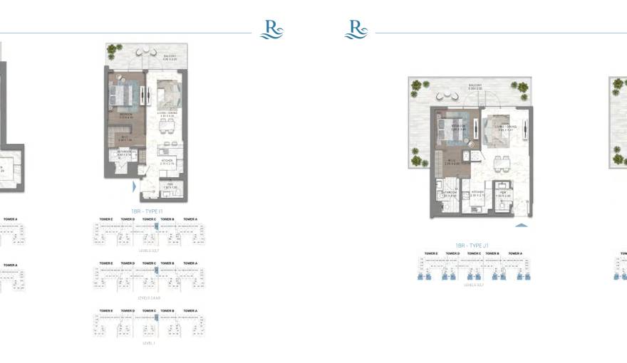 Plans Damac Riverside Views Azure 2