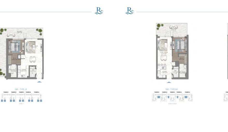 Plans Damac Riverside Views Azure 2