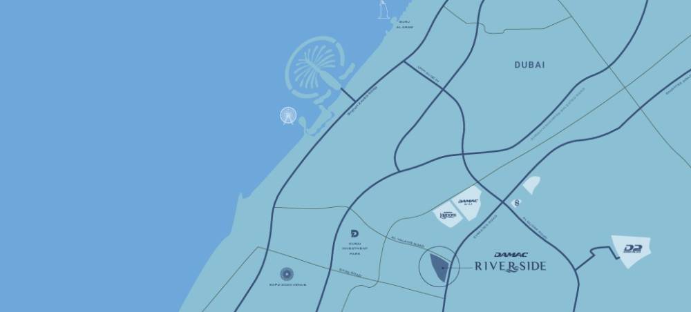 General plan – Damac Riverside Views Azure 2#1