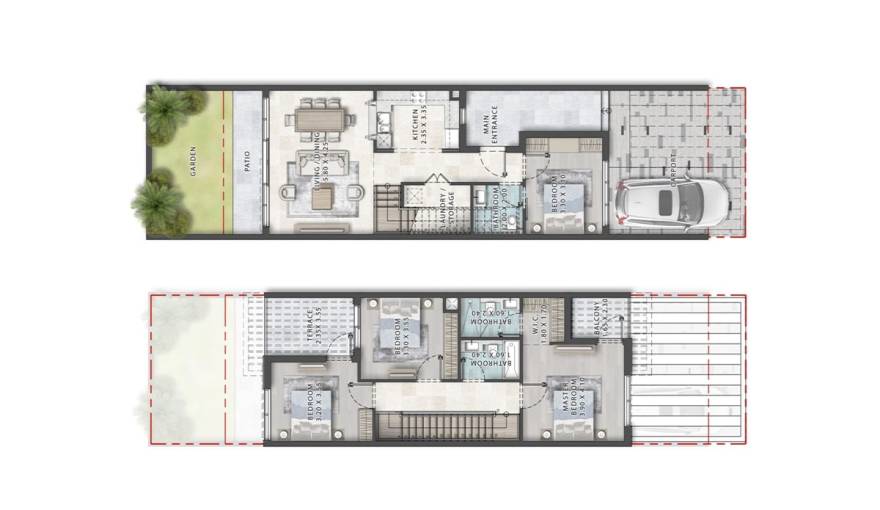 Plans FIJI at Damac Islands
