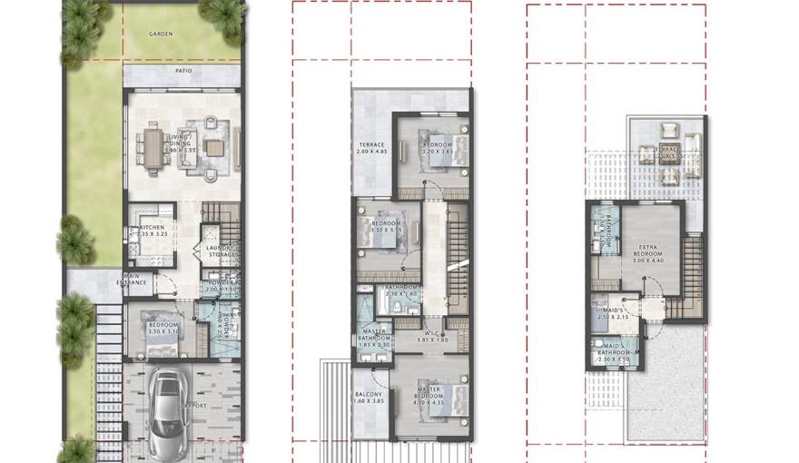 Plans FIJI at Damac Islands