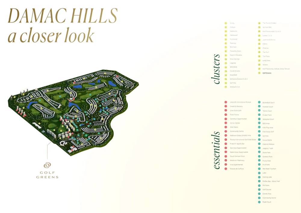 General plan – Golf Greens Tower 2#1