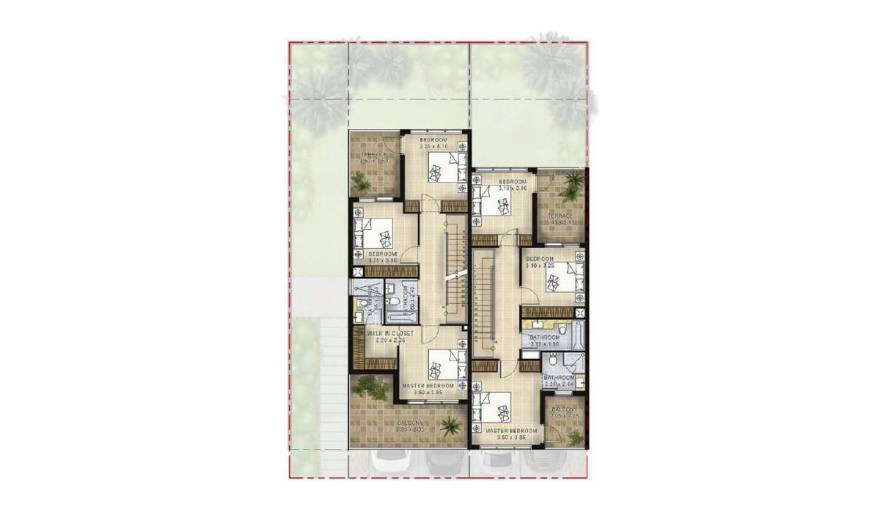 Plans Greenwoods Villas