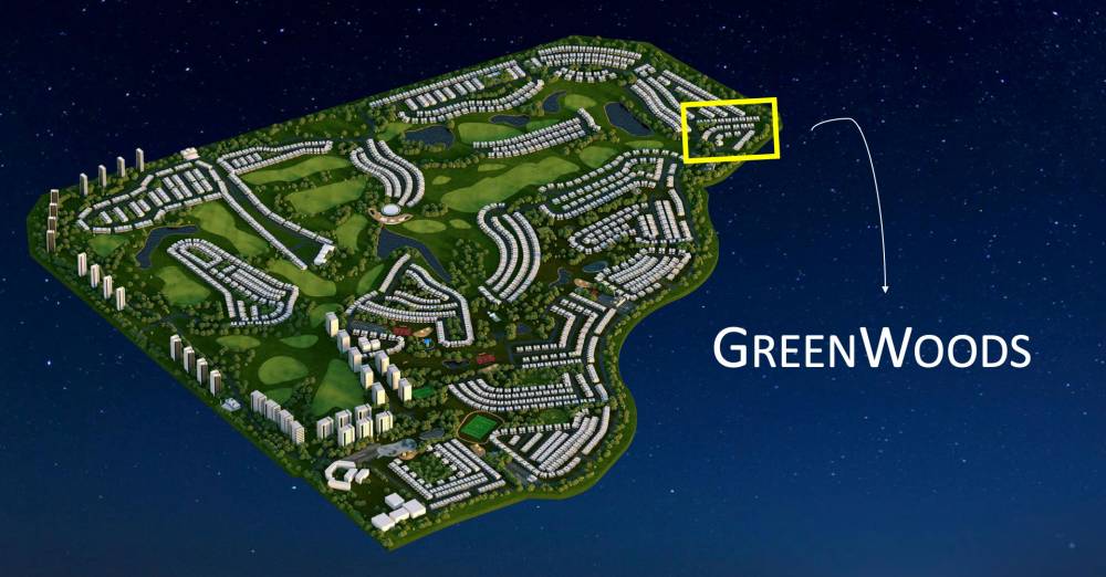 General plan – Greenwoods Villas#1