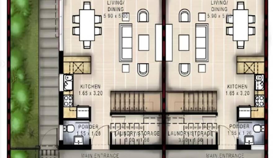 Plans Privilege villlas