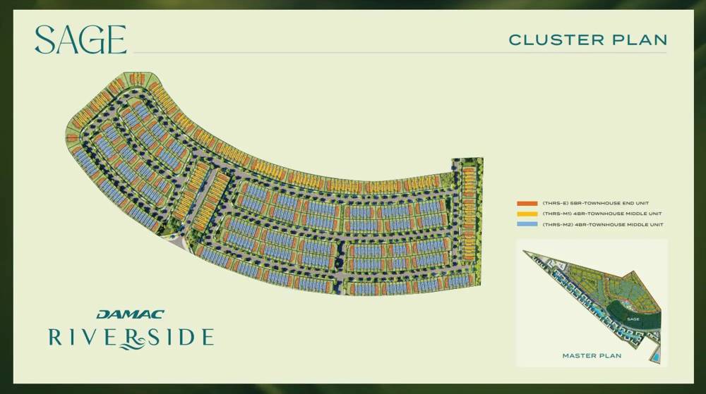General plan – Sage at Damac Riverside#1