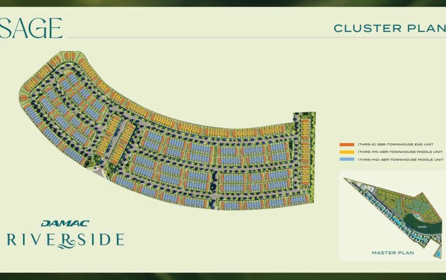 Site plan – Sage at Damac Riverside
