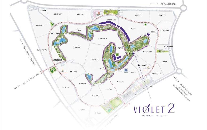 Site plan – Violet Phase 2