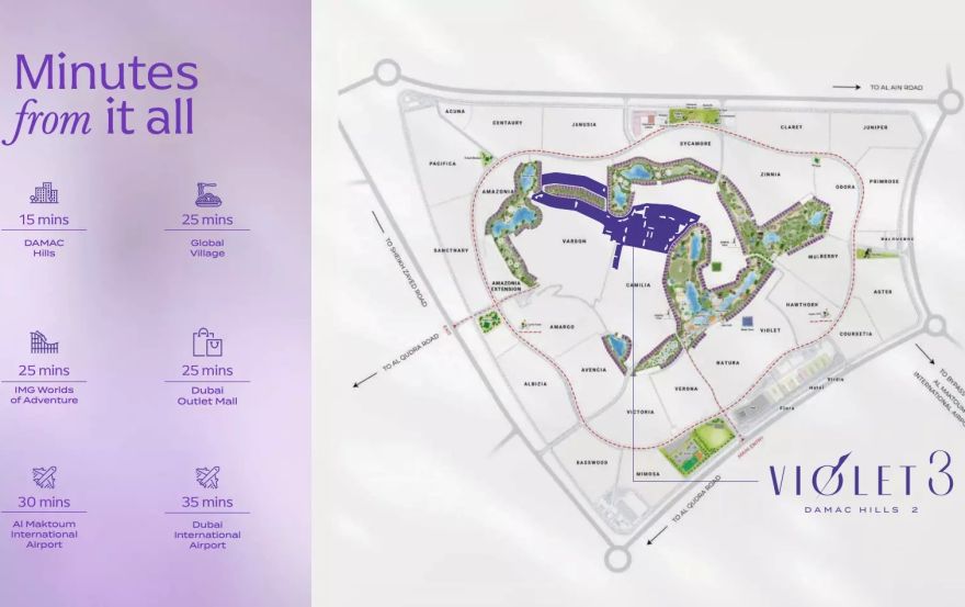 Site plan – Violet Phase 3