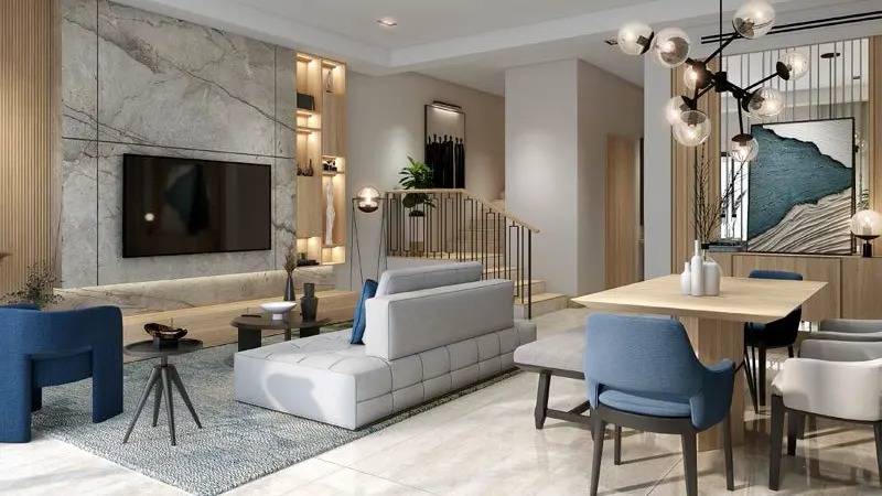 Interior design – Water Vein at Damac Riverside#2