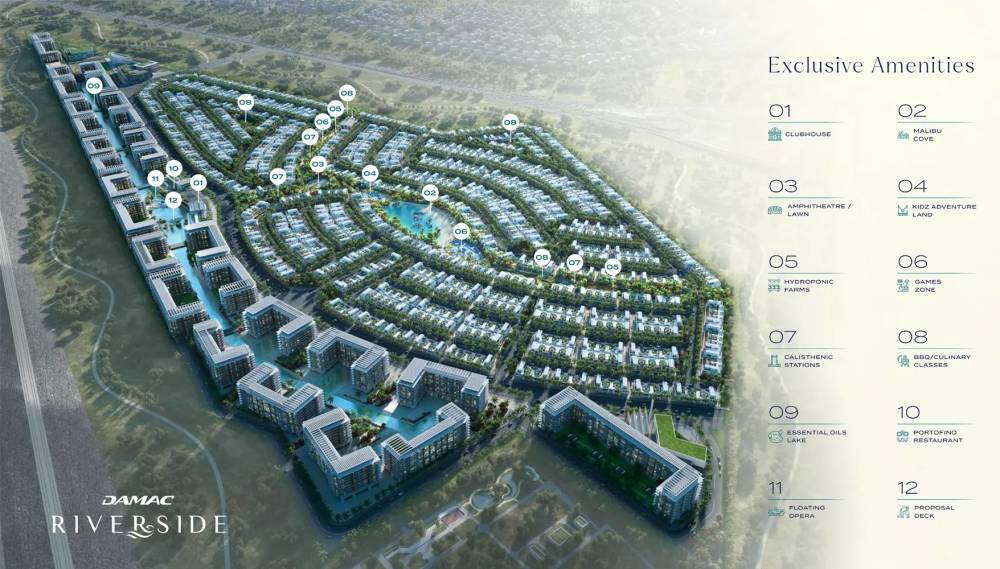 General plan – Water Vein at Damac Riverside#1