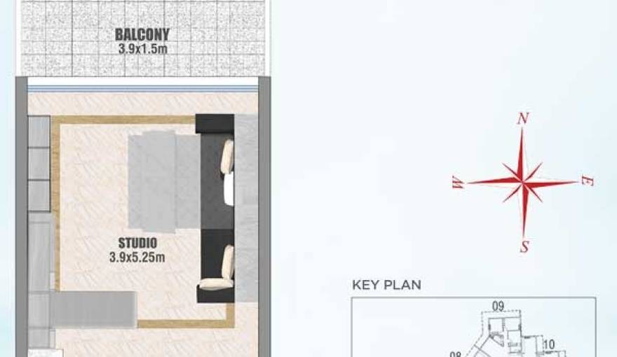 Plans Bayz Apartments